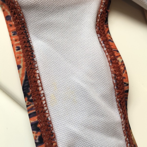 NWT missguided one piece Paisley  cut out Swimsuit - Picture 11 of 13